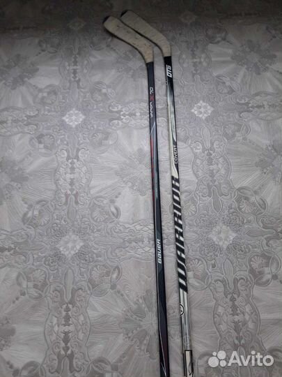 Хоккейные клюшки bauer,warrior подростковые