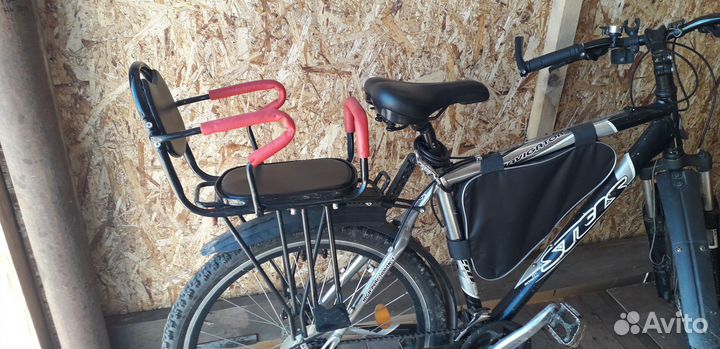 Детское велокресло на багажник