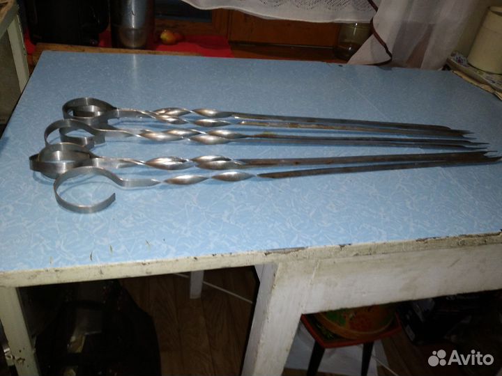 Шампуры скрутка настоящие удобные