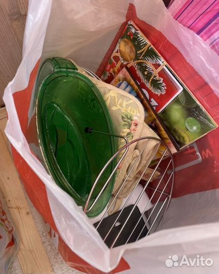 Пакет с посудой