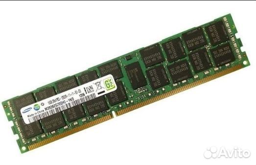 DDR3 16GB 1600 MHz 12800R 2Rx4 Серверная