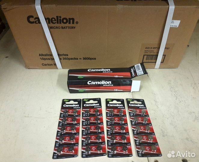 Батарейки Camelion LR44 / LR43 / LR41 - Оптом