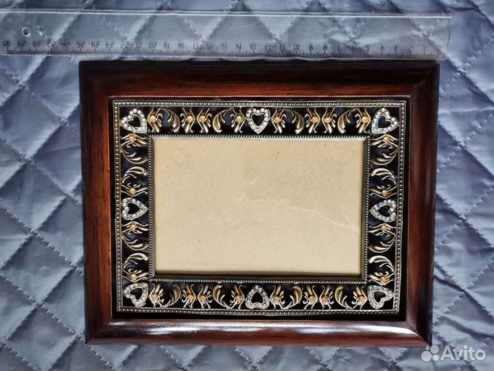 Фоторамка дерево металл