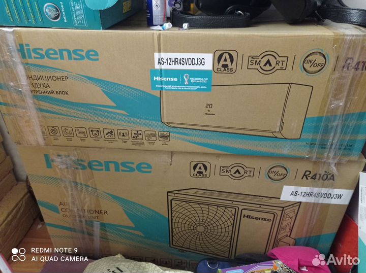 Сплит-система Hisense AS-12HR4svddj3G белый