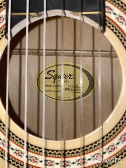 Fender squier электро-классика