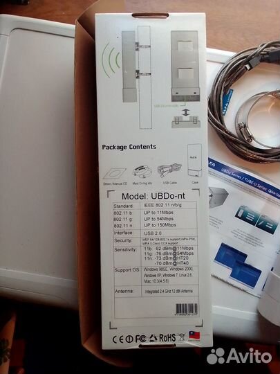 Адаптер WiFi уличный Alfa Network UBDo-nt USB (2.4