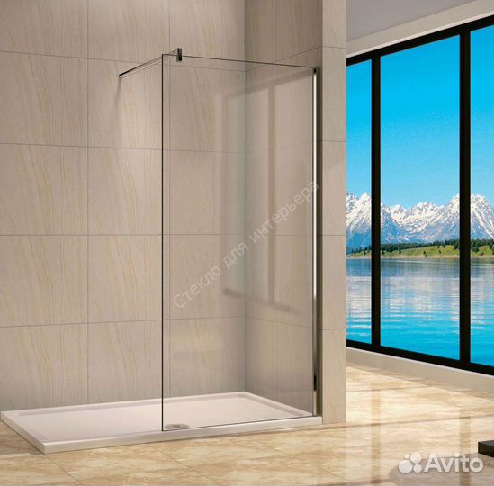 Душевая перегородка из стекла