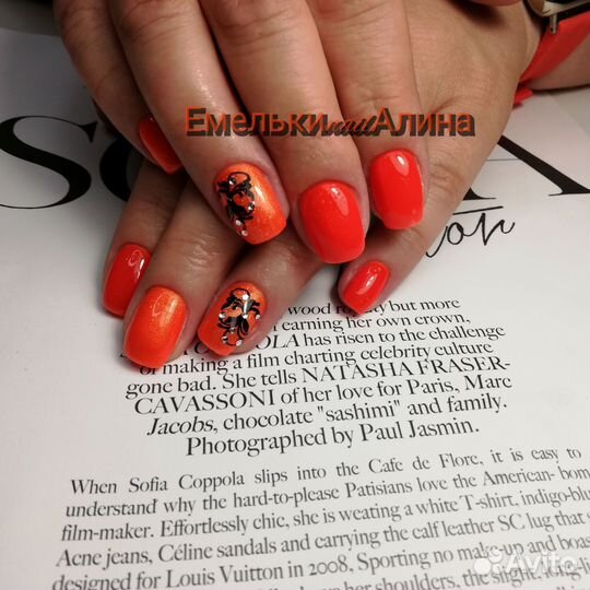 Гель-лак, наращивание, педикюр