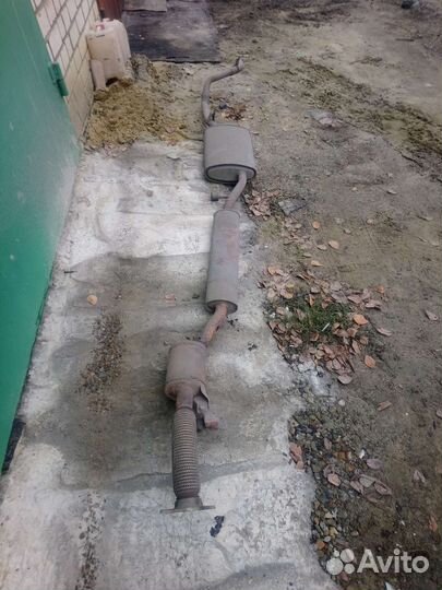 Глушитель Renault Duster рестайлинг