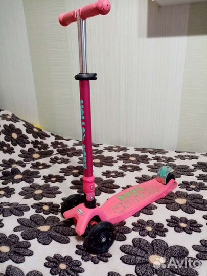 Самокат детский трехколесный бу