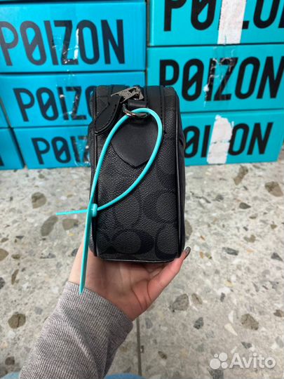 Сумка Coach через плечо мужская Оригинал