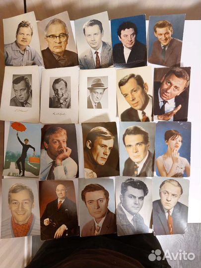 Фотографии актёров 50-70х годов