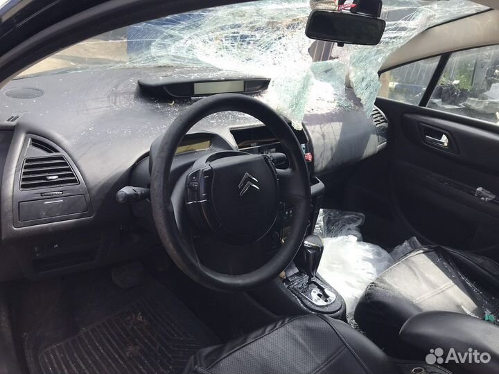 Ситроен с 4 пластик салона накладка ремни