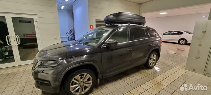 Автобокс для автомобиля на крышу 460 л Skoda