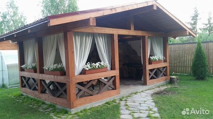 Дачные беседки