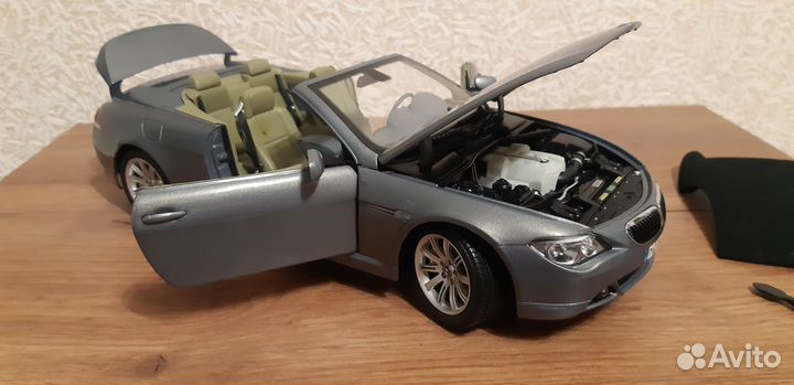 Bmw 6 series cabrio kyosho 1/18