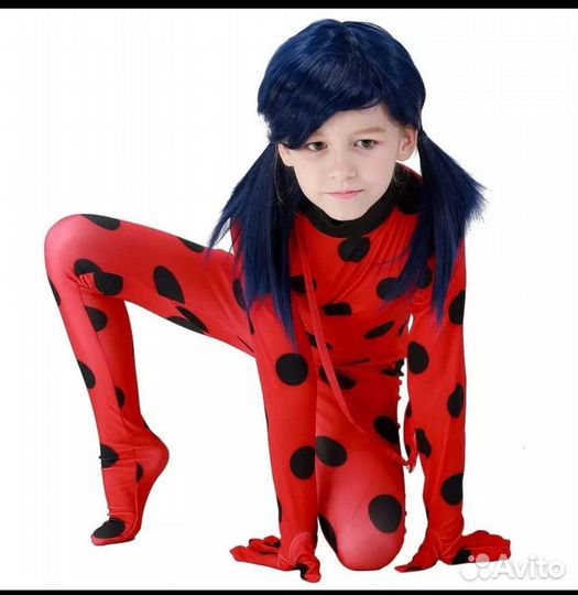 Костюм Леди Баг, клипсы