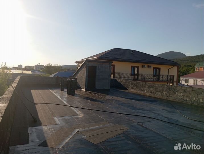 Наплавляемая Кровля Ремонт Мягкой кровли. Стяжка