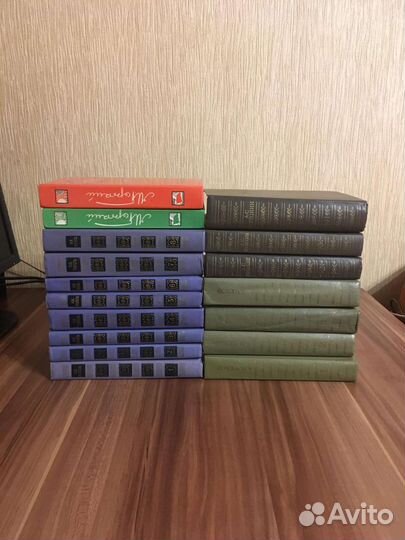 Книги Собрание сочинений Пушкина, Гоголя, Чехова