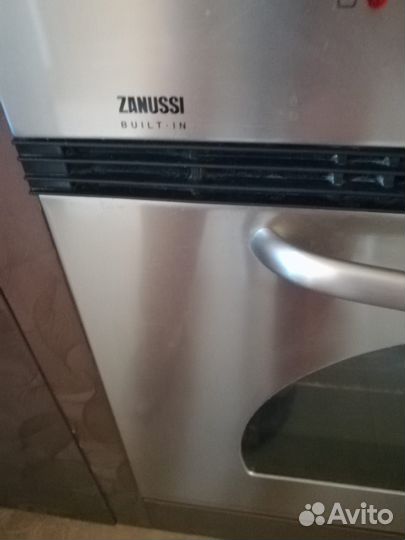 Газовый духовой шкаф zanussi