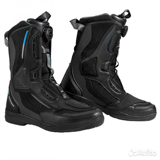 Мотоботинки shima strato MEN WP black