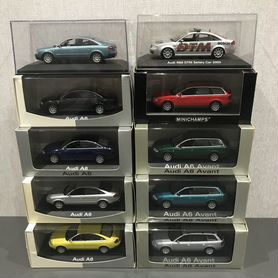 Модели авто Audi Ауди в масштабе 1:43