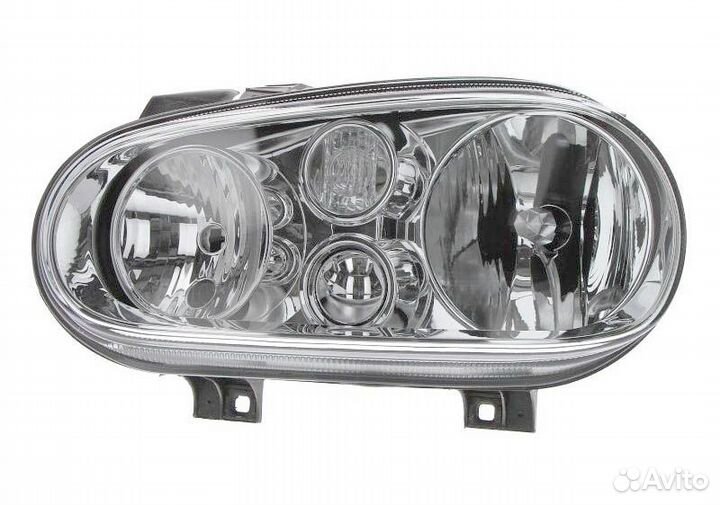 Фара левая без птф VW Golf 4 (1997-2003)