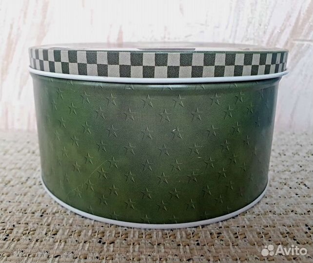 Коробка подарочная, жестяная