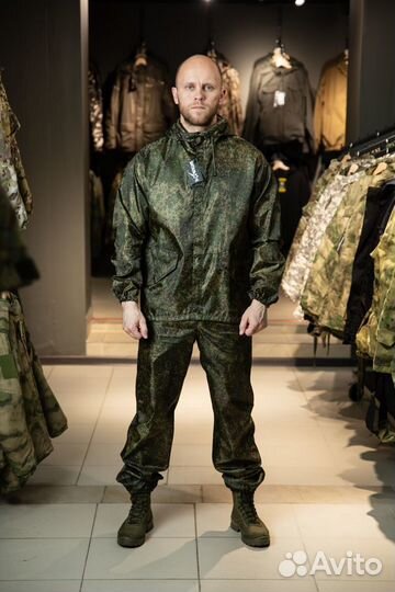 Костюм ввз, зелёная цифра