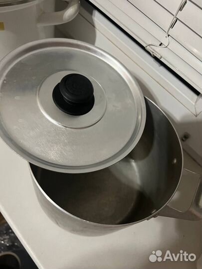 Кастрюля алюминиевая