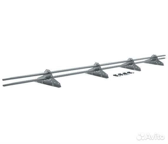Снегозадержатель NEW трубч. Grand Line RAL 7004 3м