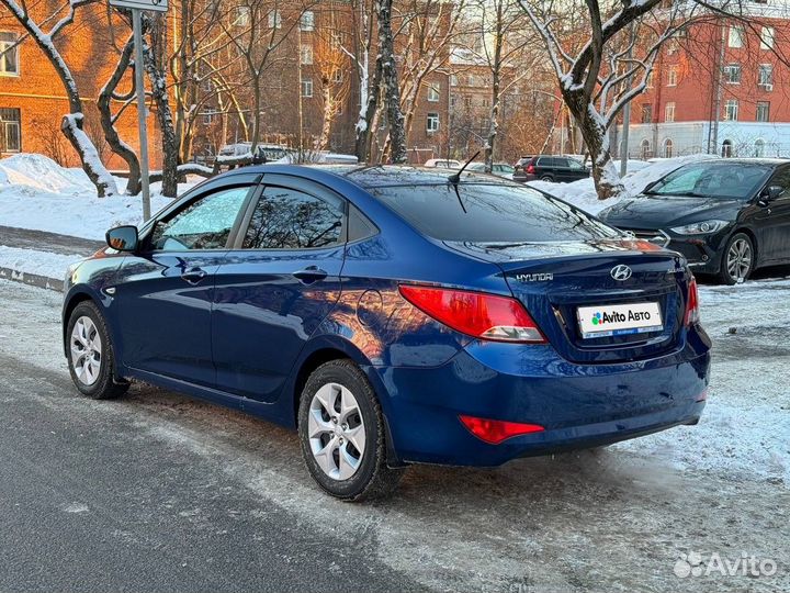 Hyundai Solaris 1.6 AT, 2015, 143 000 км