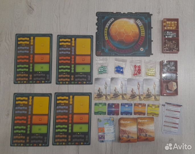 Настольная игра Покорение Марса. Экспедиция Арес