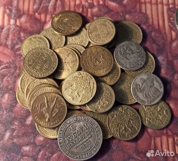 Копии царских монет