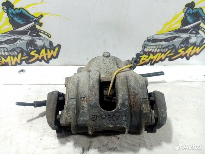 Суппорт передний левый Bmw 5 Е34 М50Б20 1994