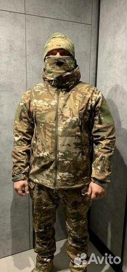 Костюм softshell мультикам тактический