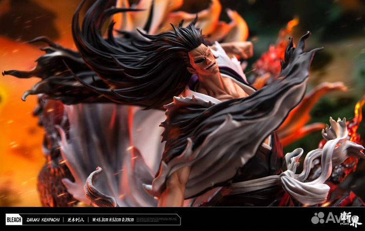 Статуя Kenpachi Zaraki - Bleach от Duan Jie Studio