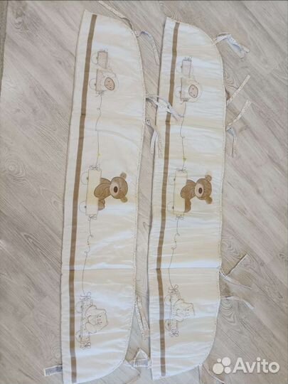 Бортики в детскую кроватку MotherCare