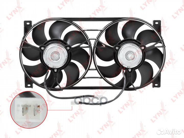 Вентилятор радиатора с кожухом RF-1610 lynxauto