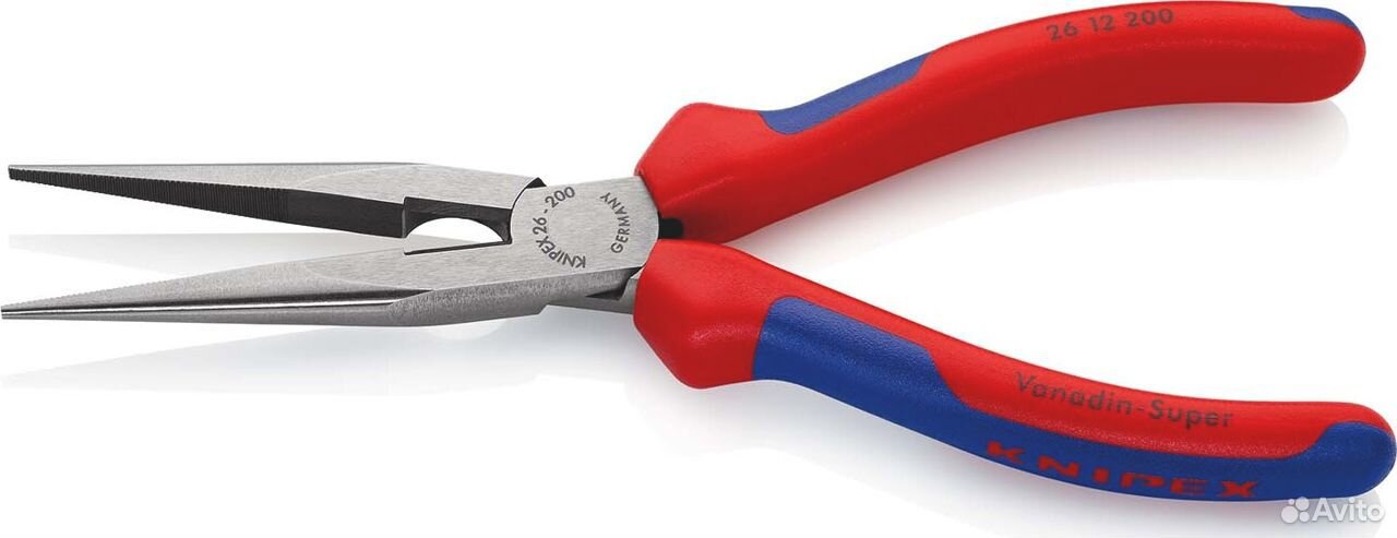 Длинногубцы с резцом knipex KN-2612200