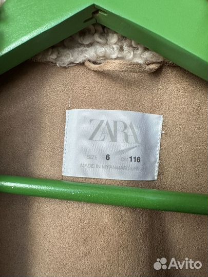 Шубка детская zara 116