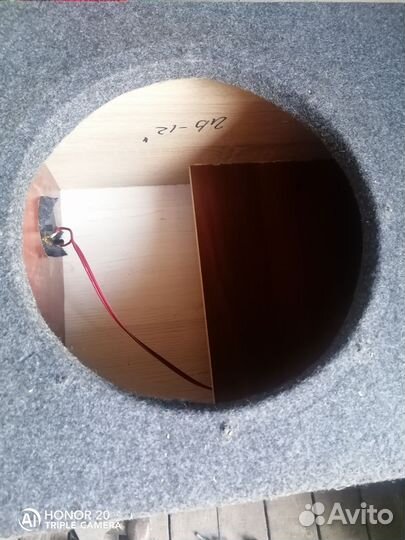 Короб для subwoofer под 12й динамик