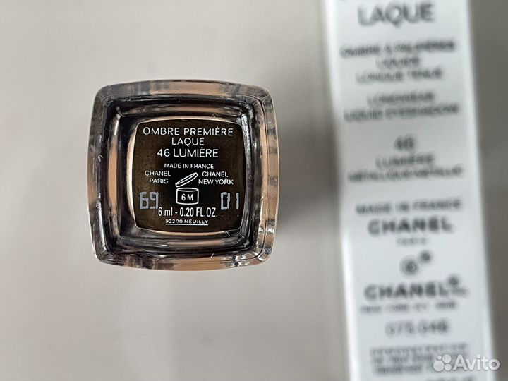 Кремовые тени для глаз Chanel, оригинал- новые