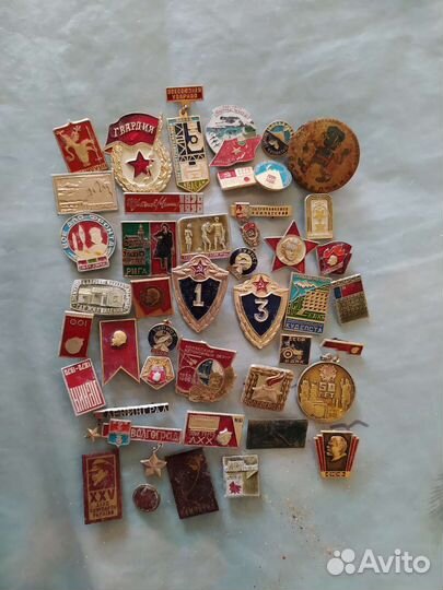 Значки СССР 211штук