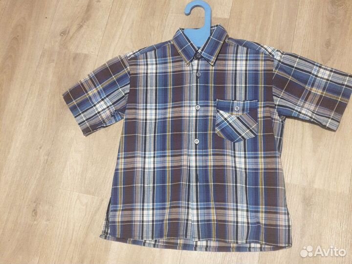 Рубашка для мальчика hm 122 128