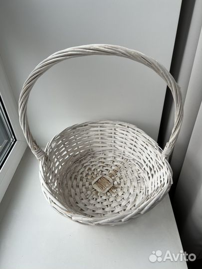 Корзина плетеная б/у ива