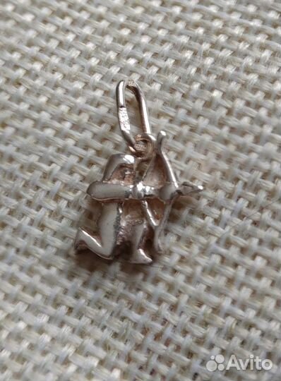 Подвеска серебряная Стрелец 925 проба