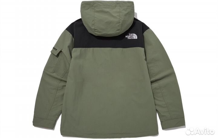 THE north face Apparel Collection Windbreaker Jackets Unisex Green (M)(32)