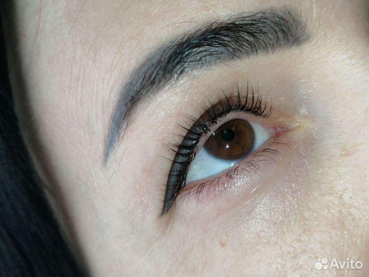 Наращивание ресниц. Ламинирование + ботокс ресниц