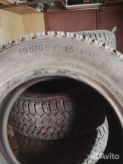 Шины 195 65 15 зимние бу